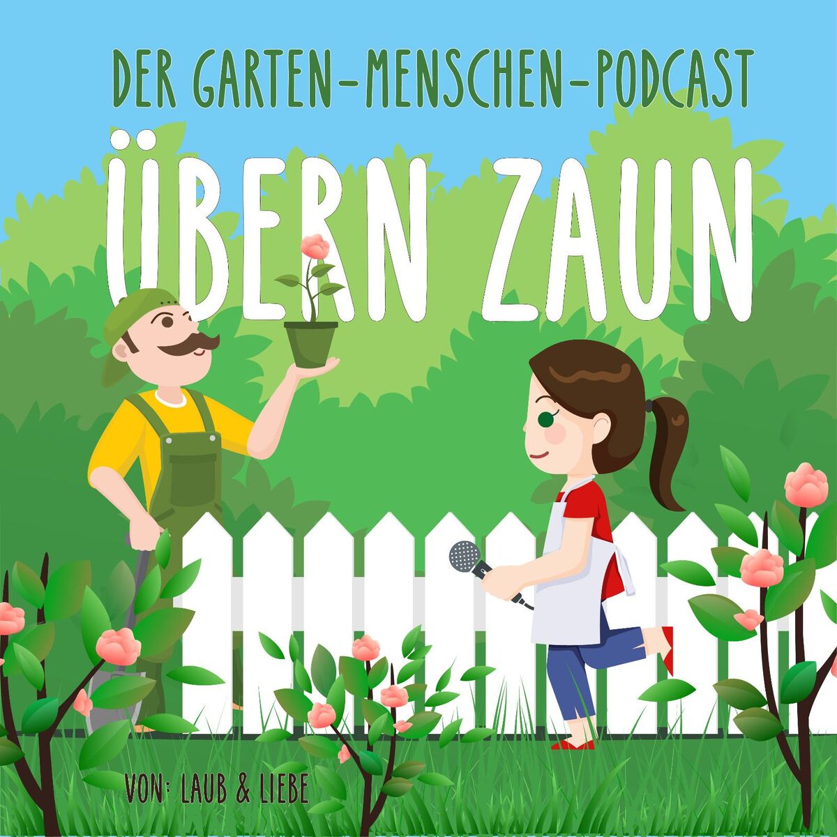 Show cover of Übern Zaun - Der Garten-Menschen-Podcast