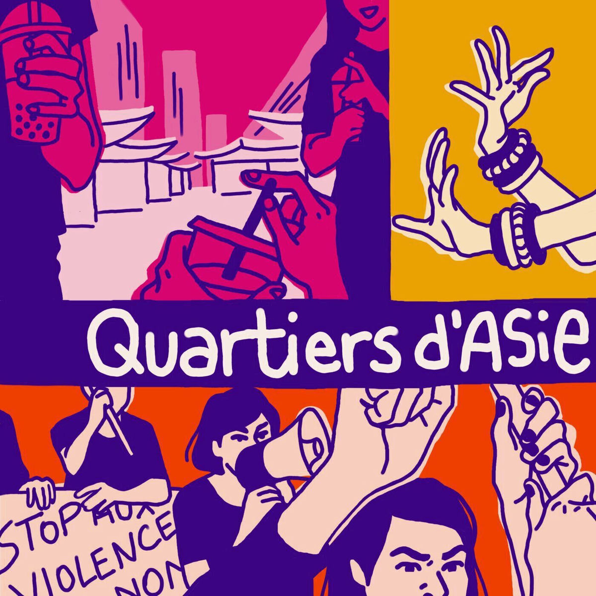 Show cover of Quartiers d'Asie