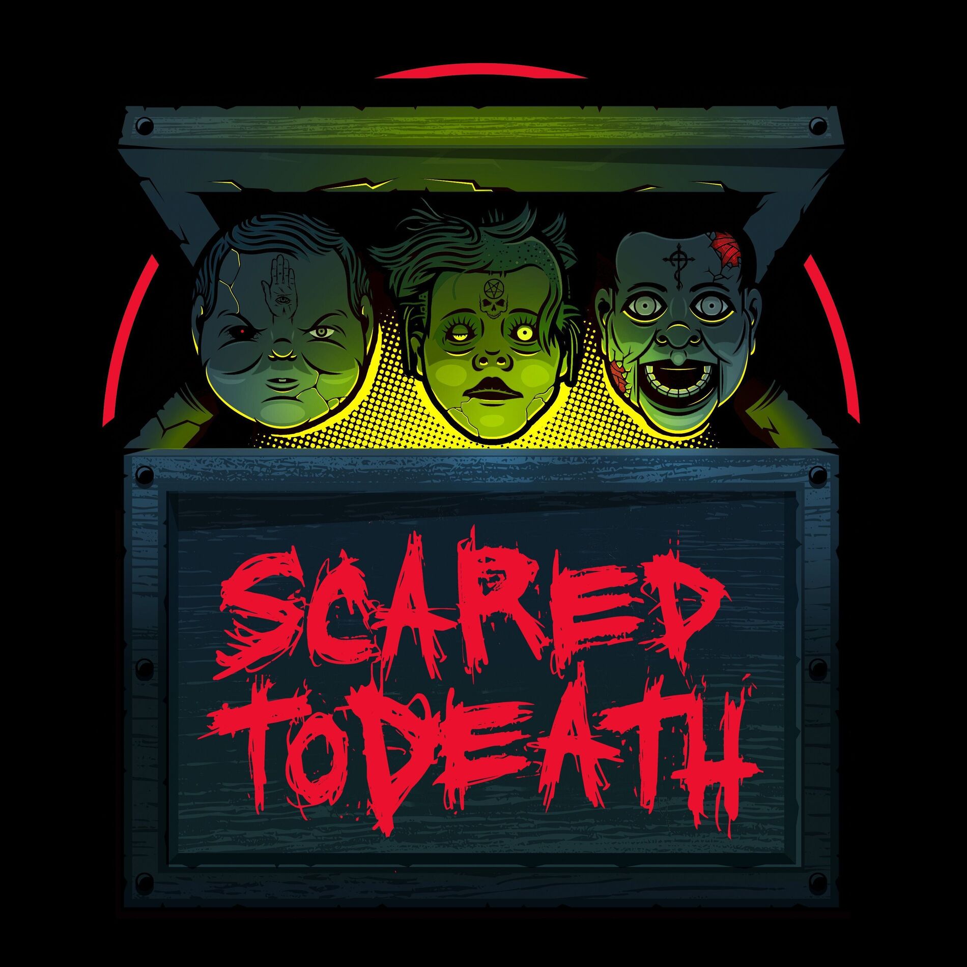 Show cover of Scared To Death