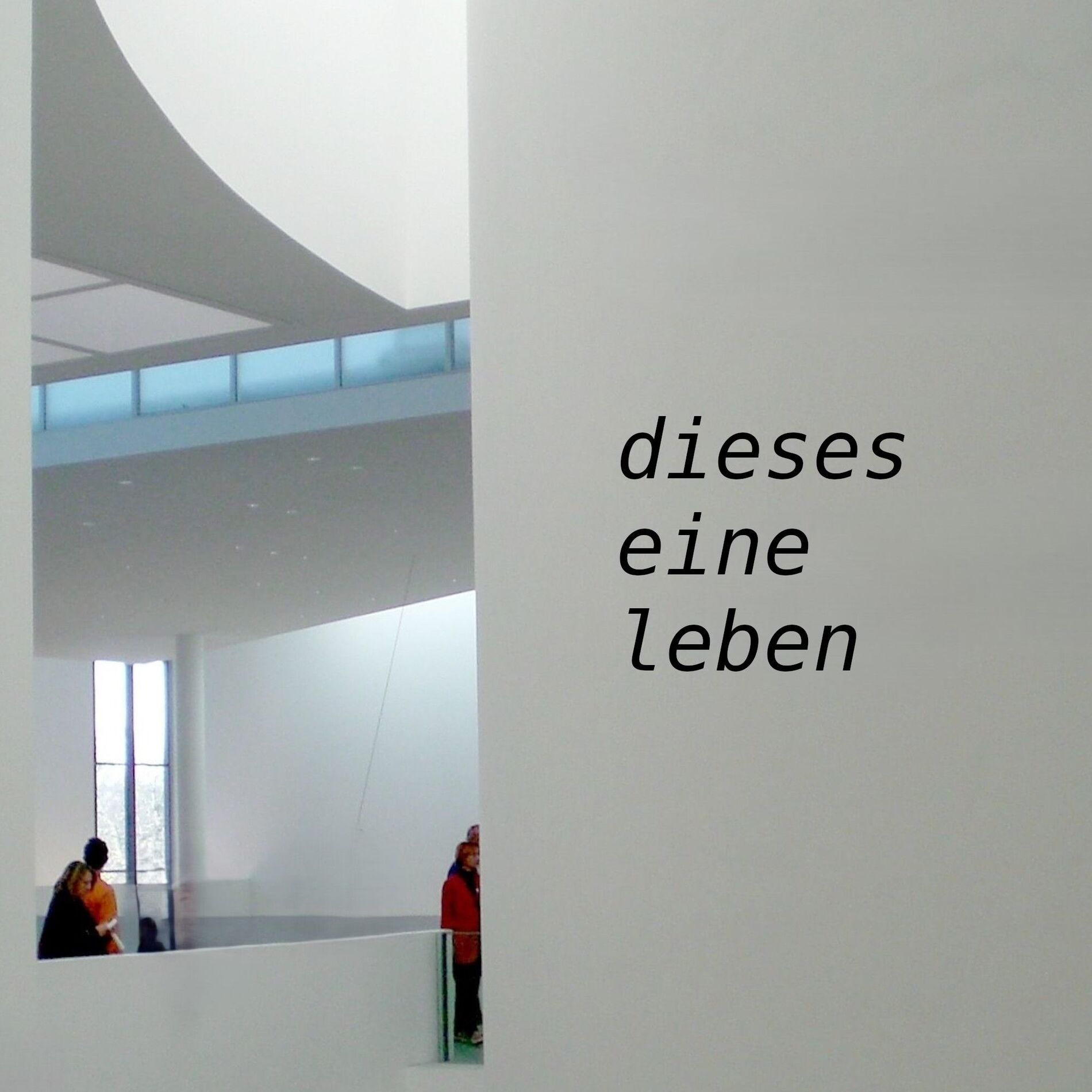 Show cover of dieses eine leben