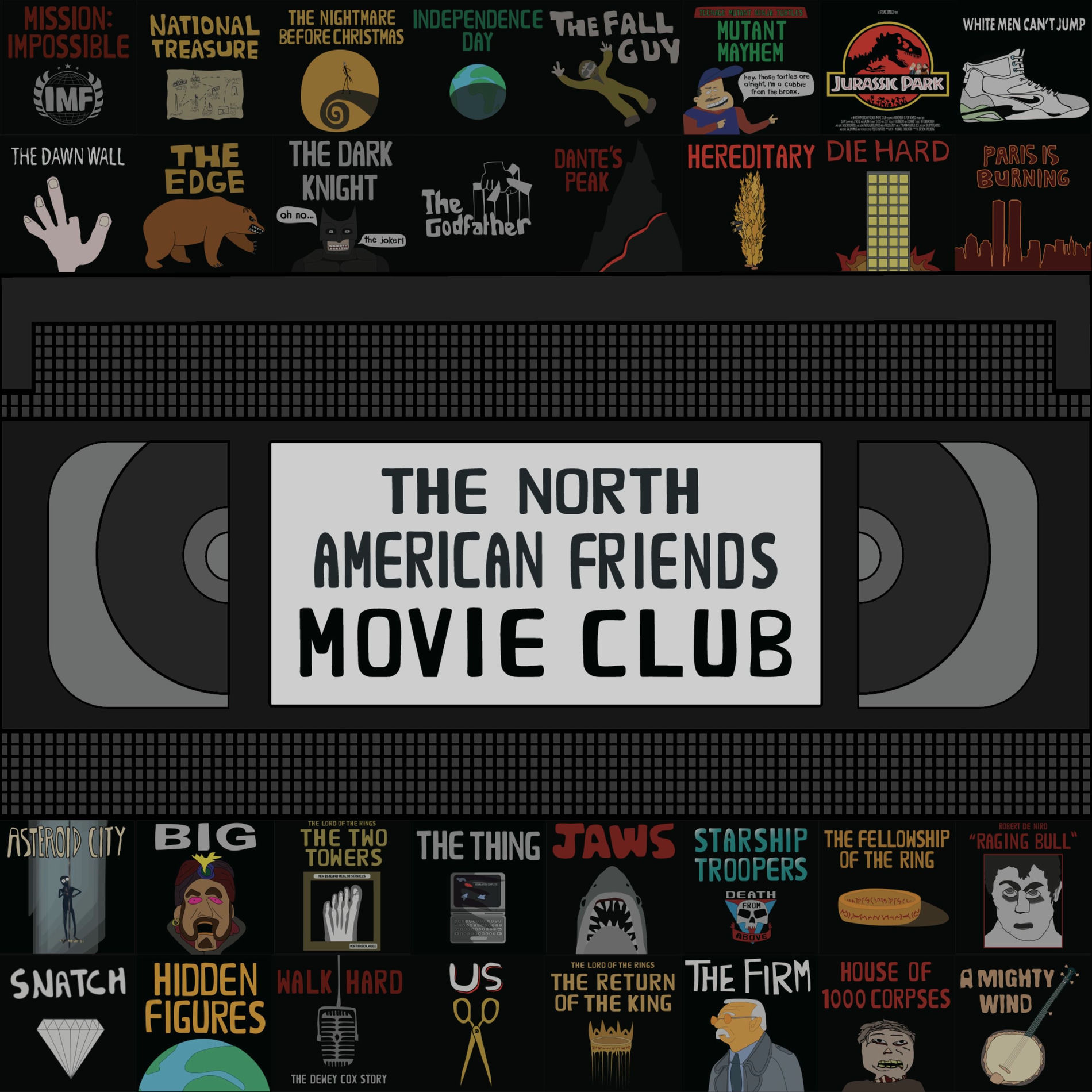 Show cover of The North American Friends Movie Club