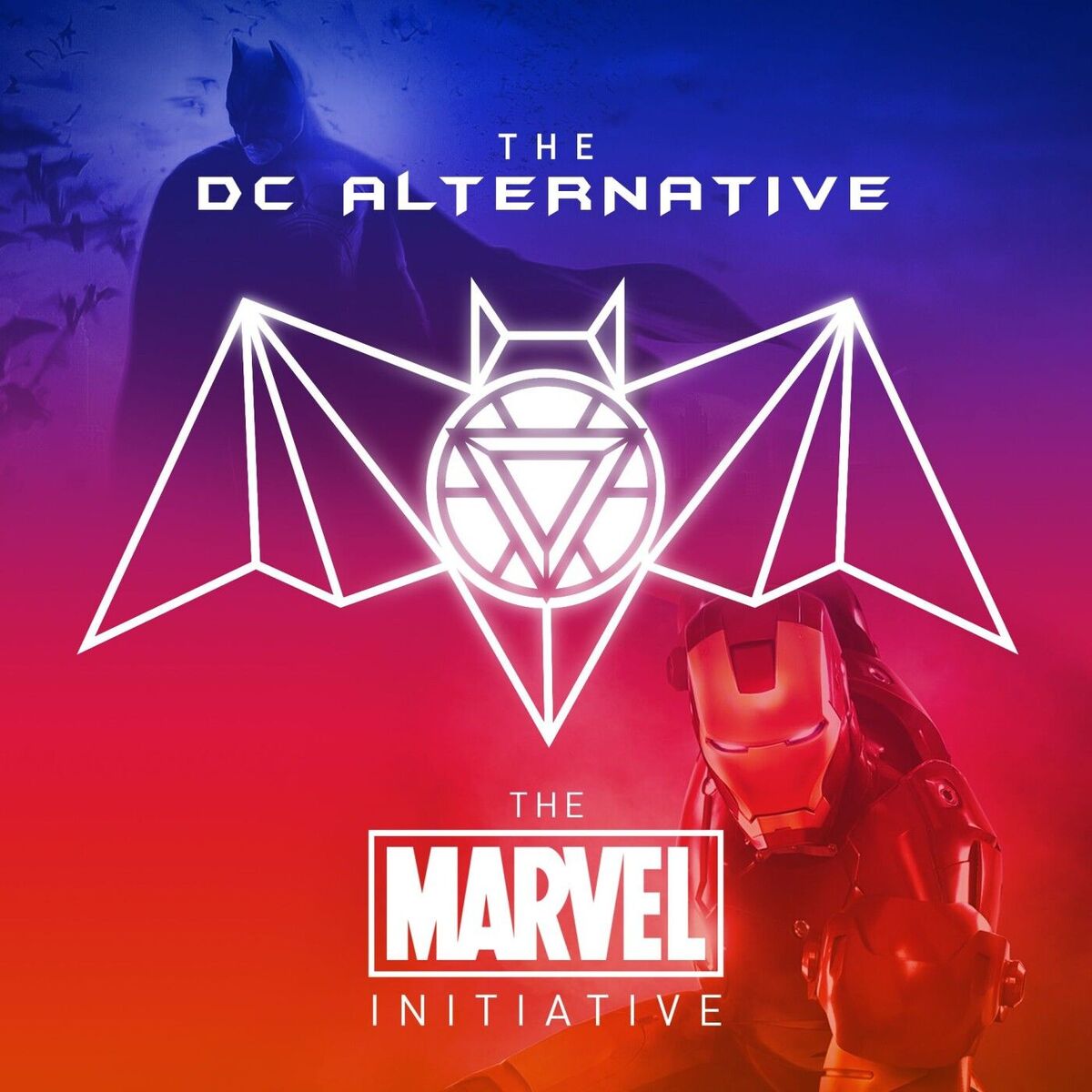 Show cover of The Marvel Initiative et The DC Alternative