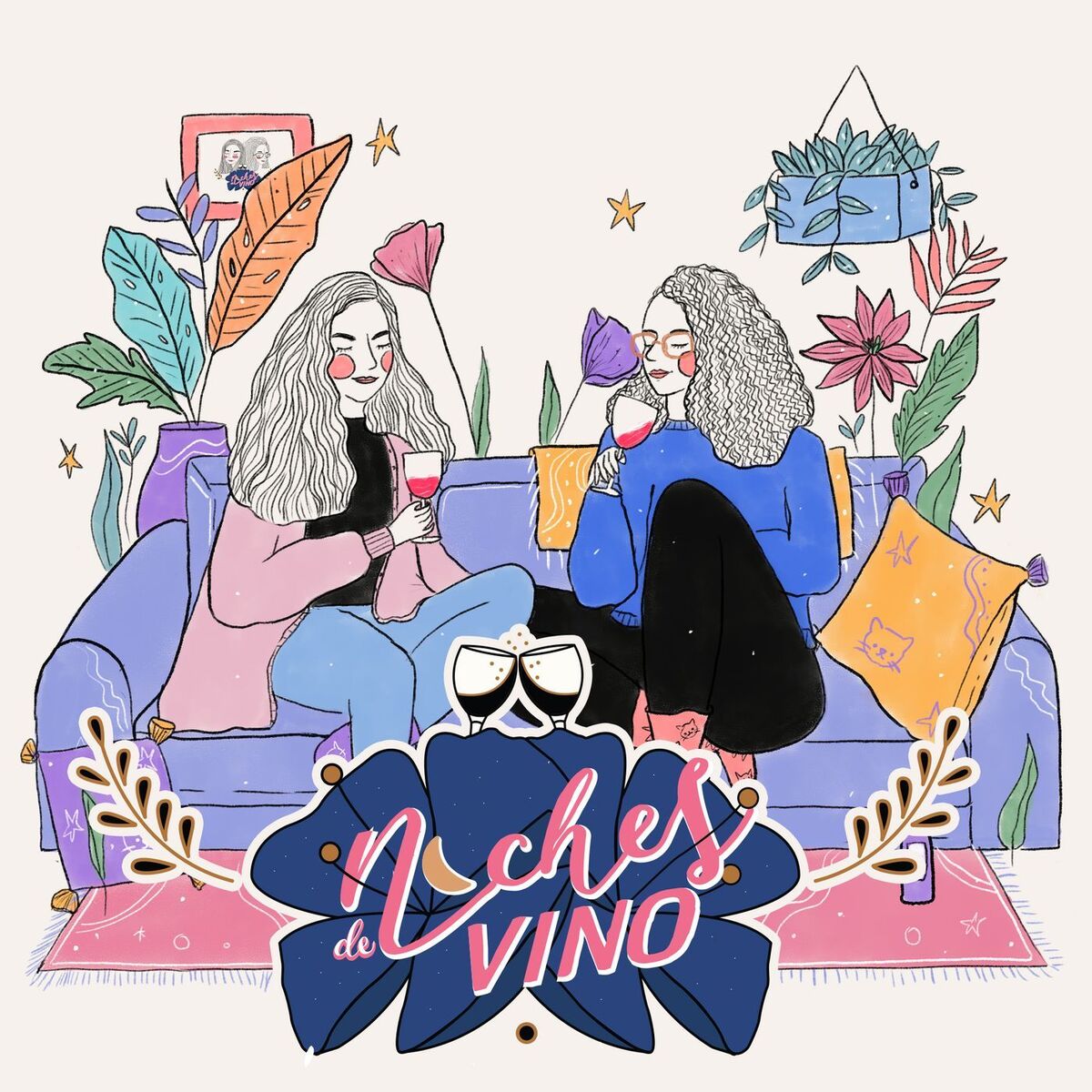 Show cover of Noches de vino en podcast