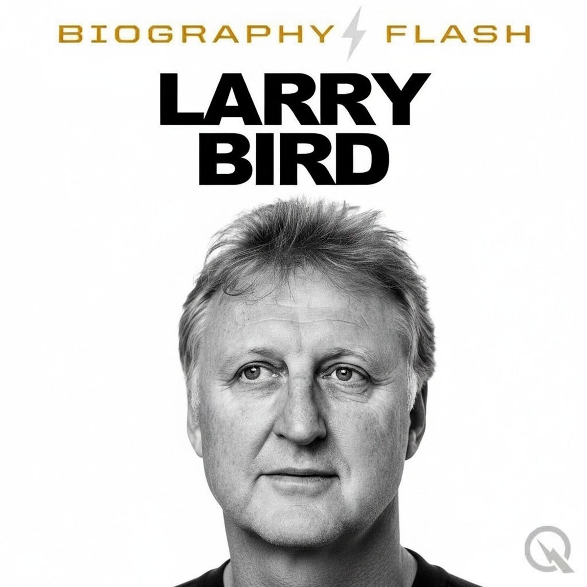 Show cover of Larry Bird - Biography Flash