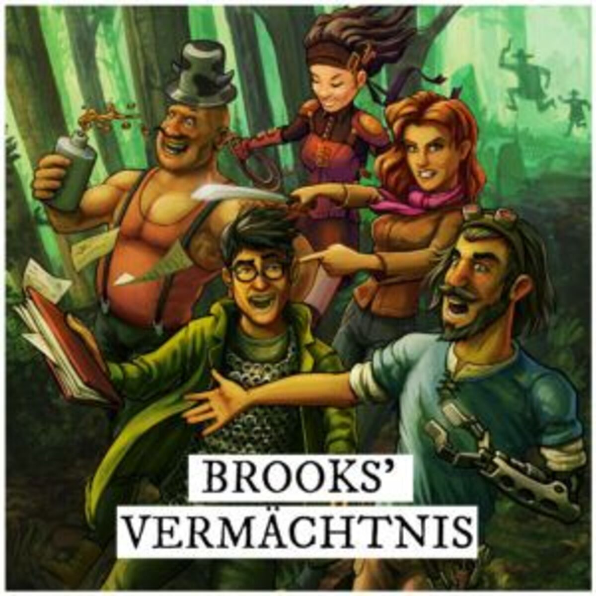 Show cover of Brooks' Vermächtnis - Pen & Paper Hörspiel zum Mitfiebern