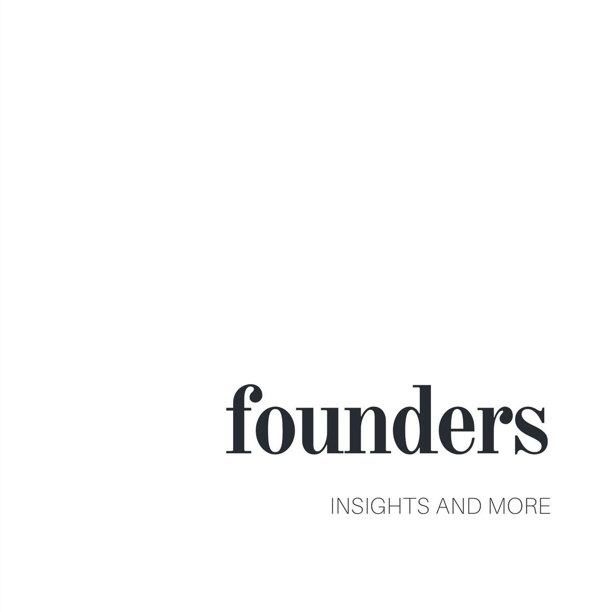 Show cover of Founders