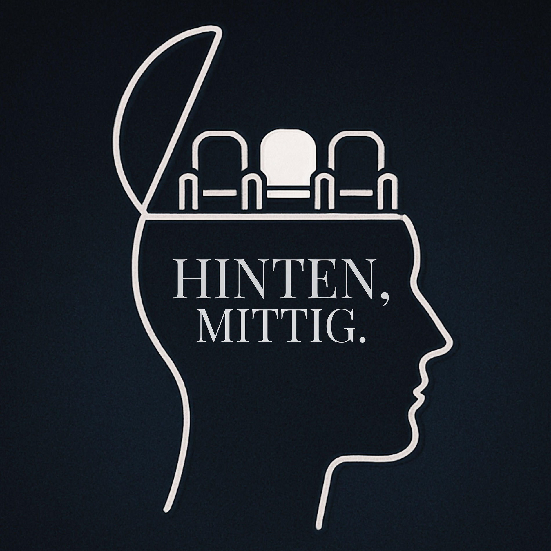 Show cover of Hinten, Mittig - Der Podcast