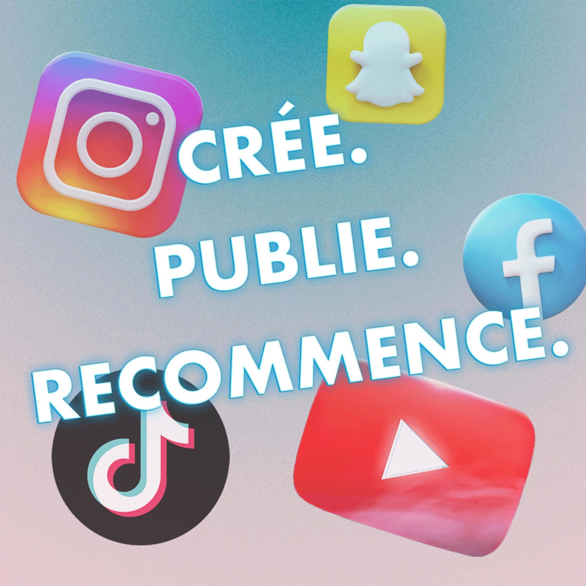 Show cover of Crée. Publie. Recommence.