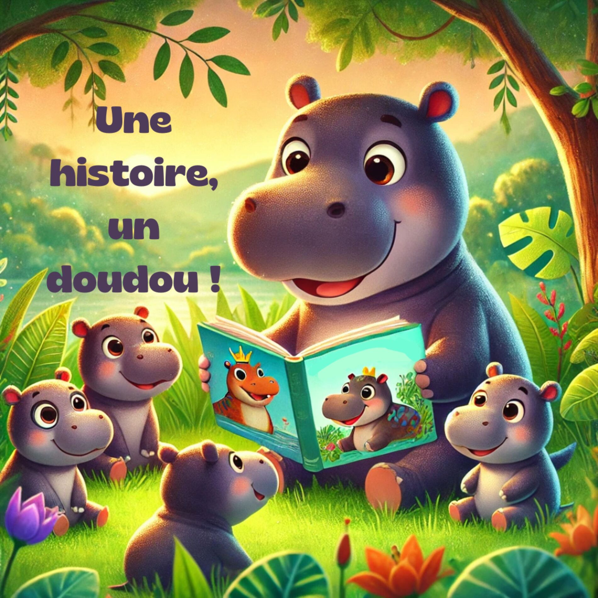 Show cover of Une histoire, un doudou !