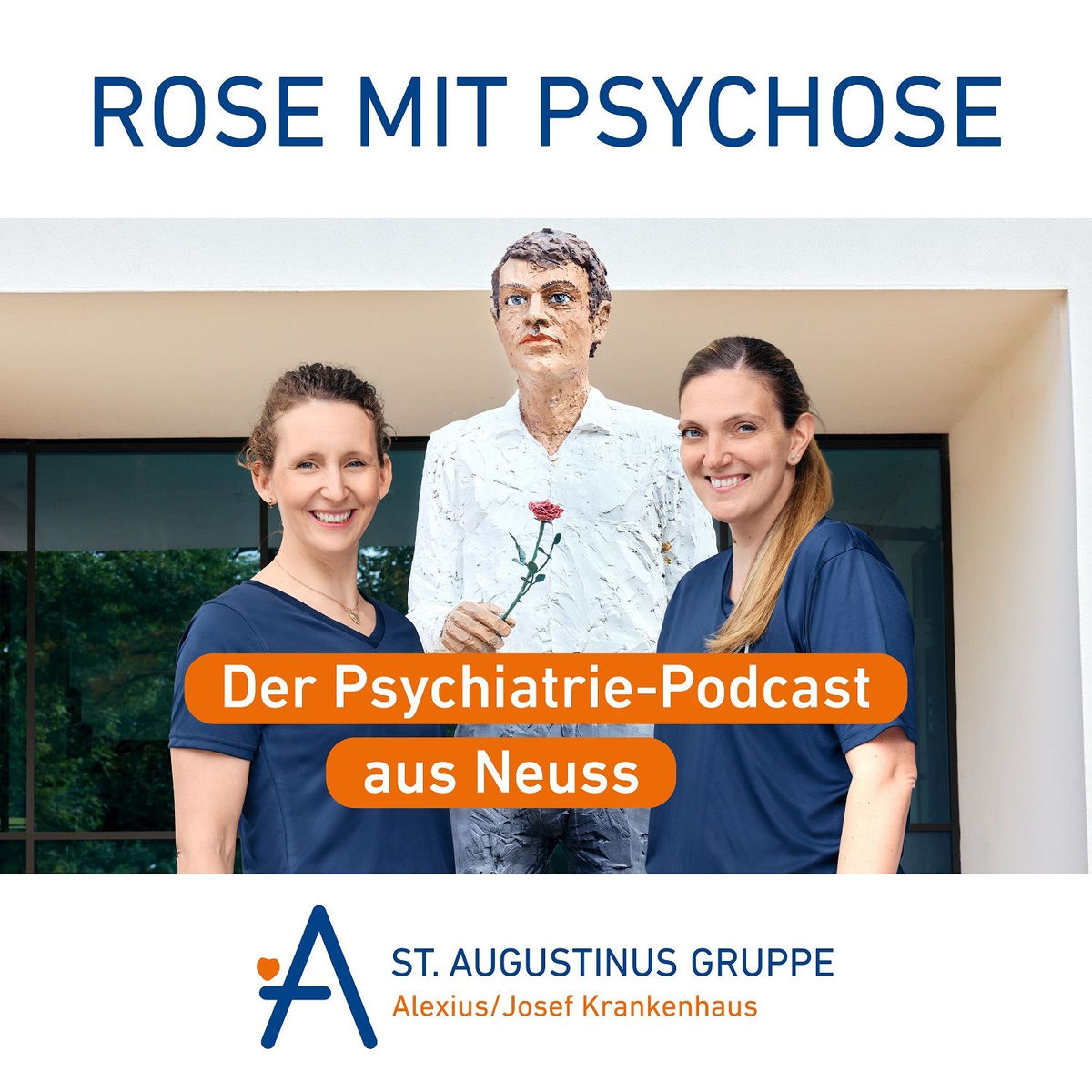 Show cover of Rose mit Psychose - Der Psychiatrie-Podcast aus Neuss