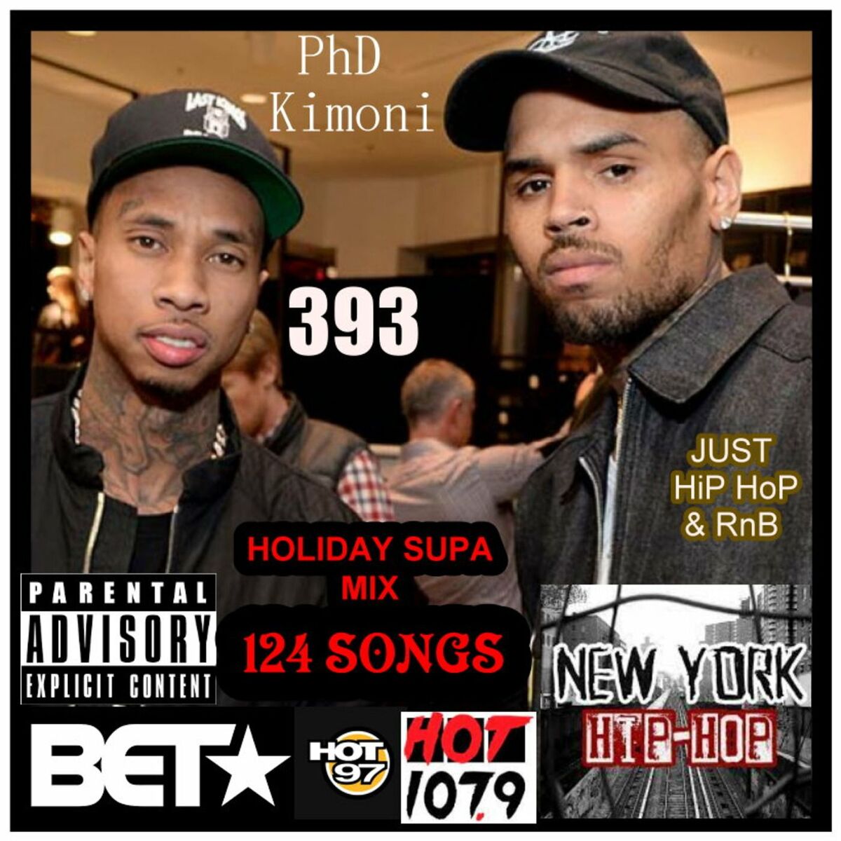 Show cover of PhD Kimoni Just RnB & HiP HoP Volume 393 Special Christmas Holiday Mix