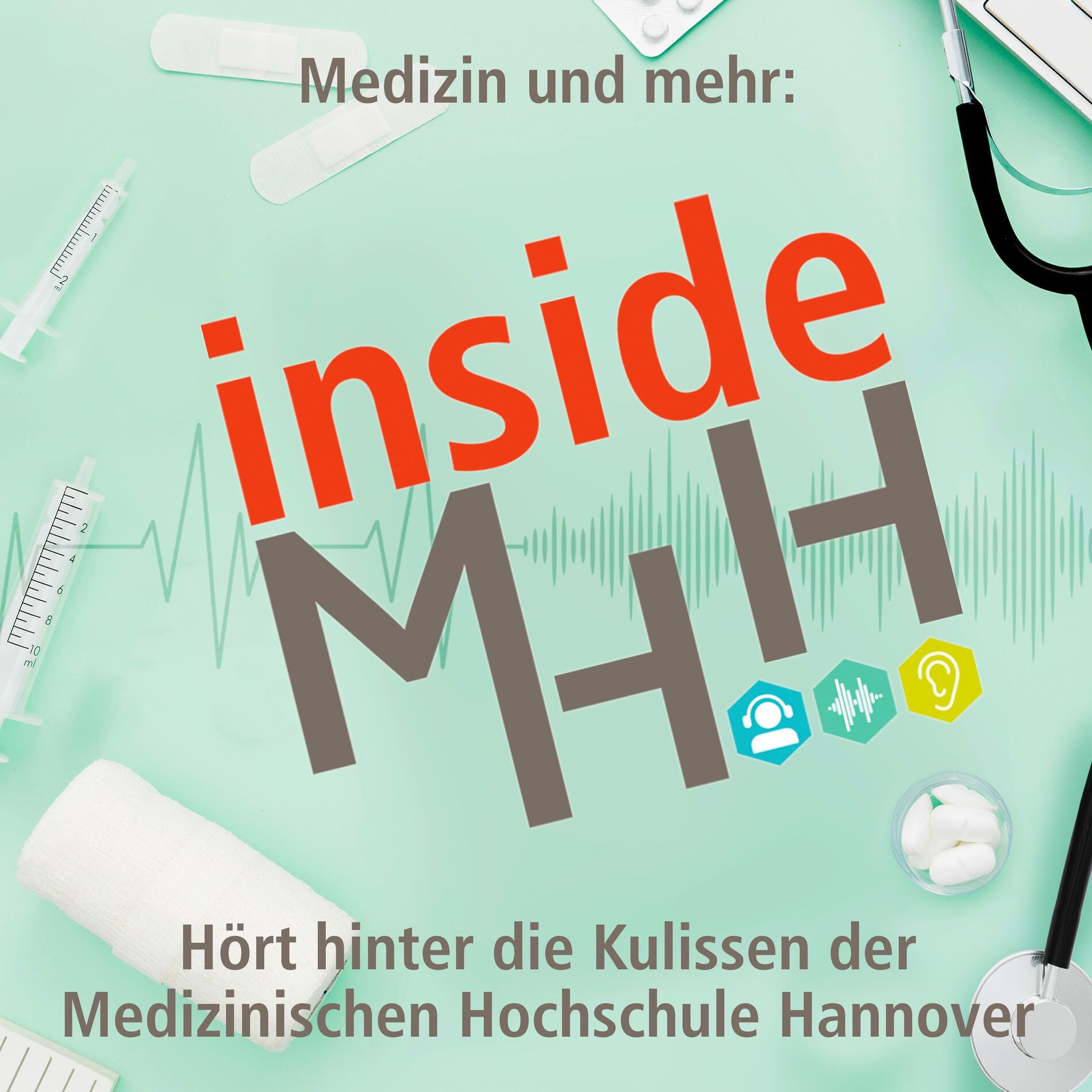 Show cover of Inside MHH -  Krankenhaus, Forschungsstätte und Hochschule in einem.