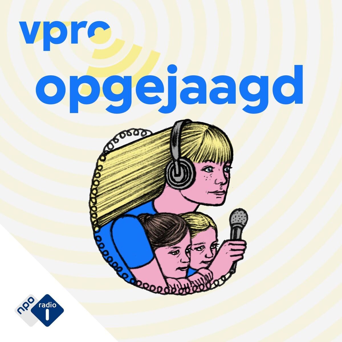 Show cover of Opgejaagd