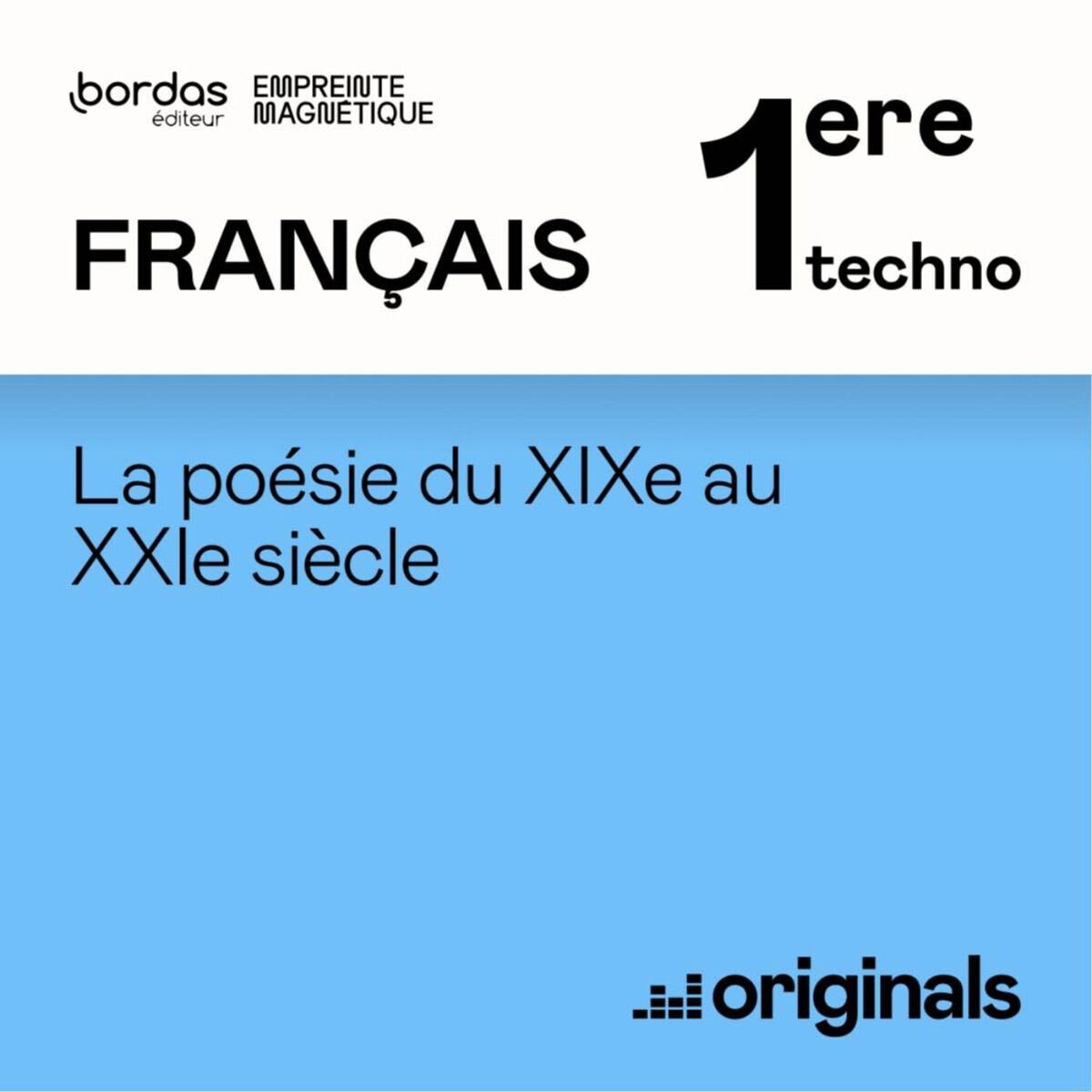 Show cover of La poésie du XIXe au XXIe siècle