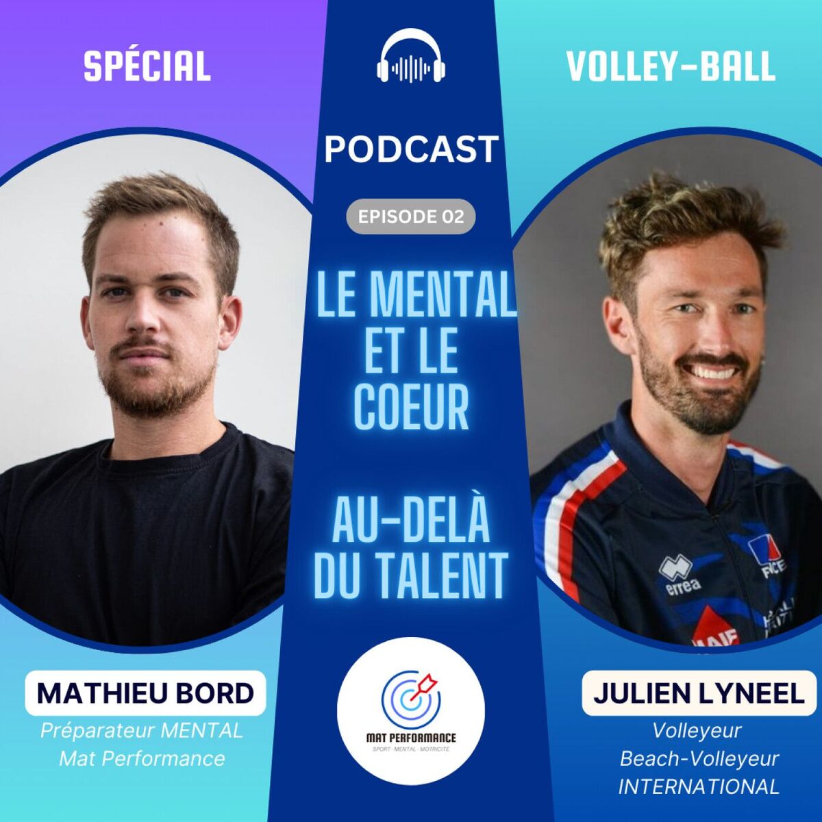 Show cover of LE MENTAL ET LE COEUR, AU DELA DU TALENT -  SPECIAL VOLLEY BALL - MAT PERFORMANCE