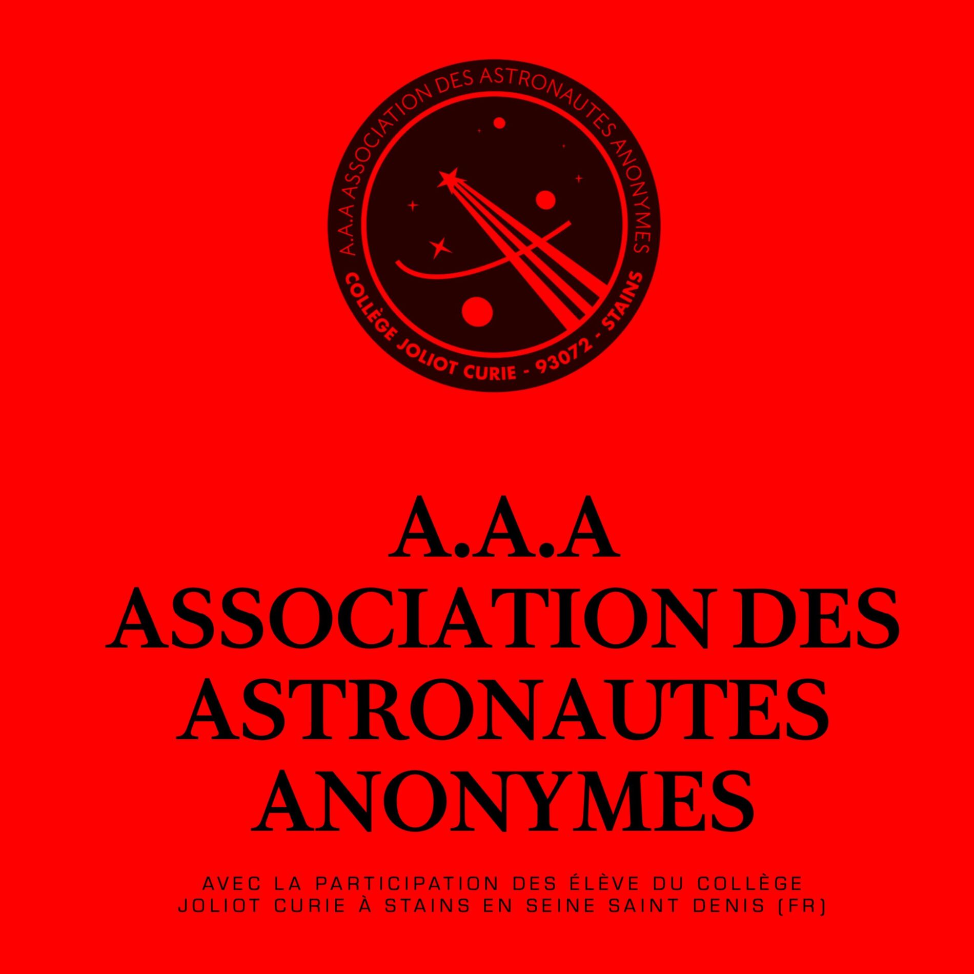 Show cover of A.A.A - ASSOCIATION DES ASTRONAUTES ANONYMES