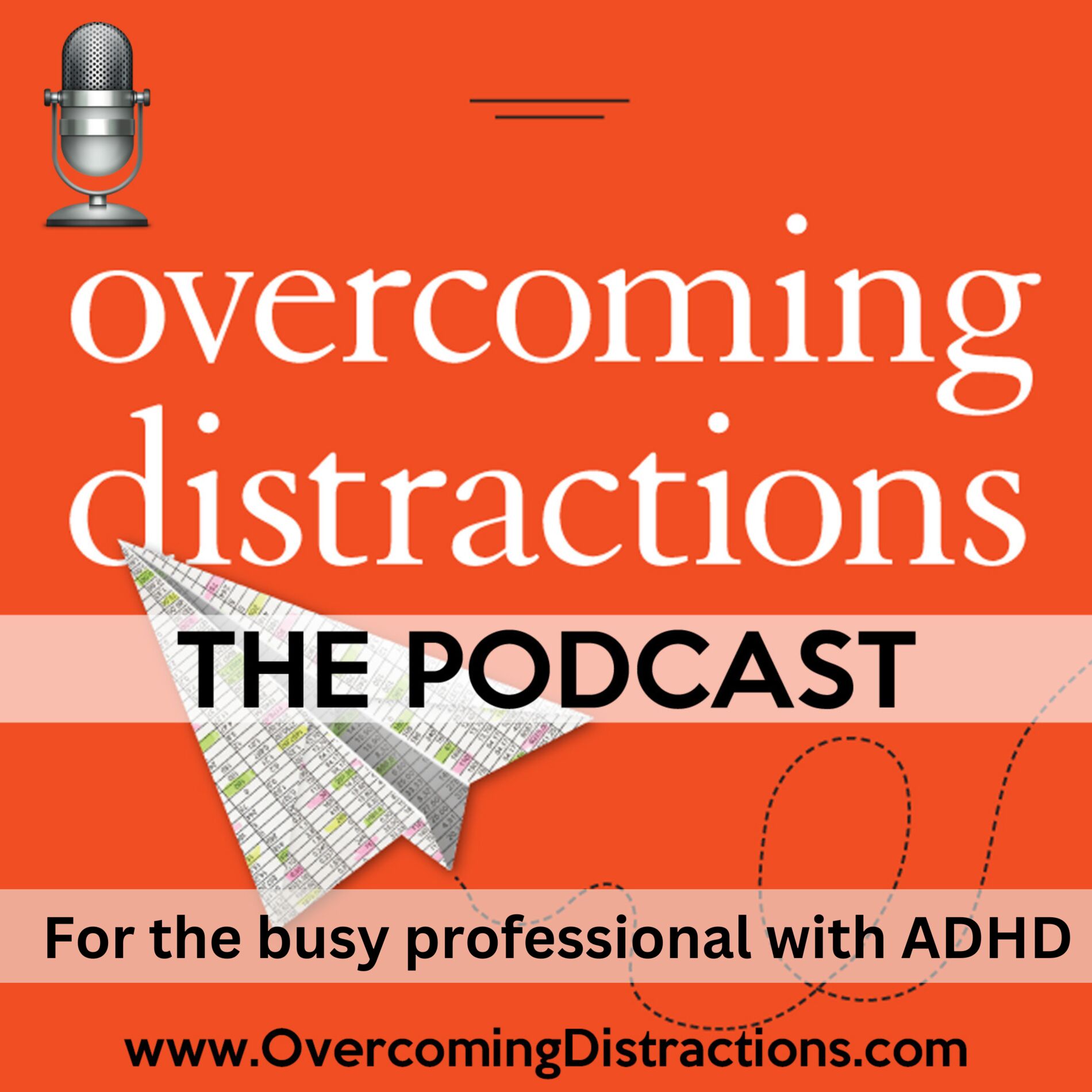 Show cover of Overcoming Distractions-Thriving with ADHD, ADD