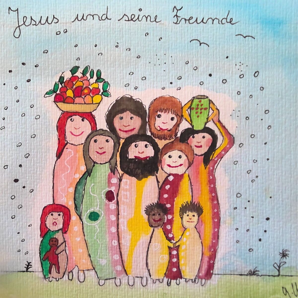 Show cover of Jesus und seine Freunde. Bibelgeschichten für Kinder