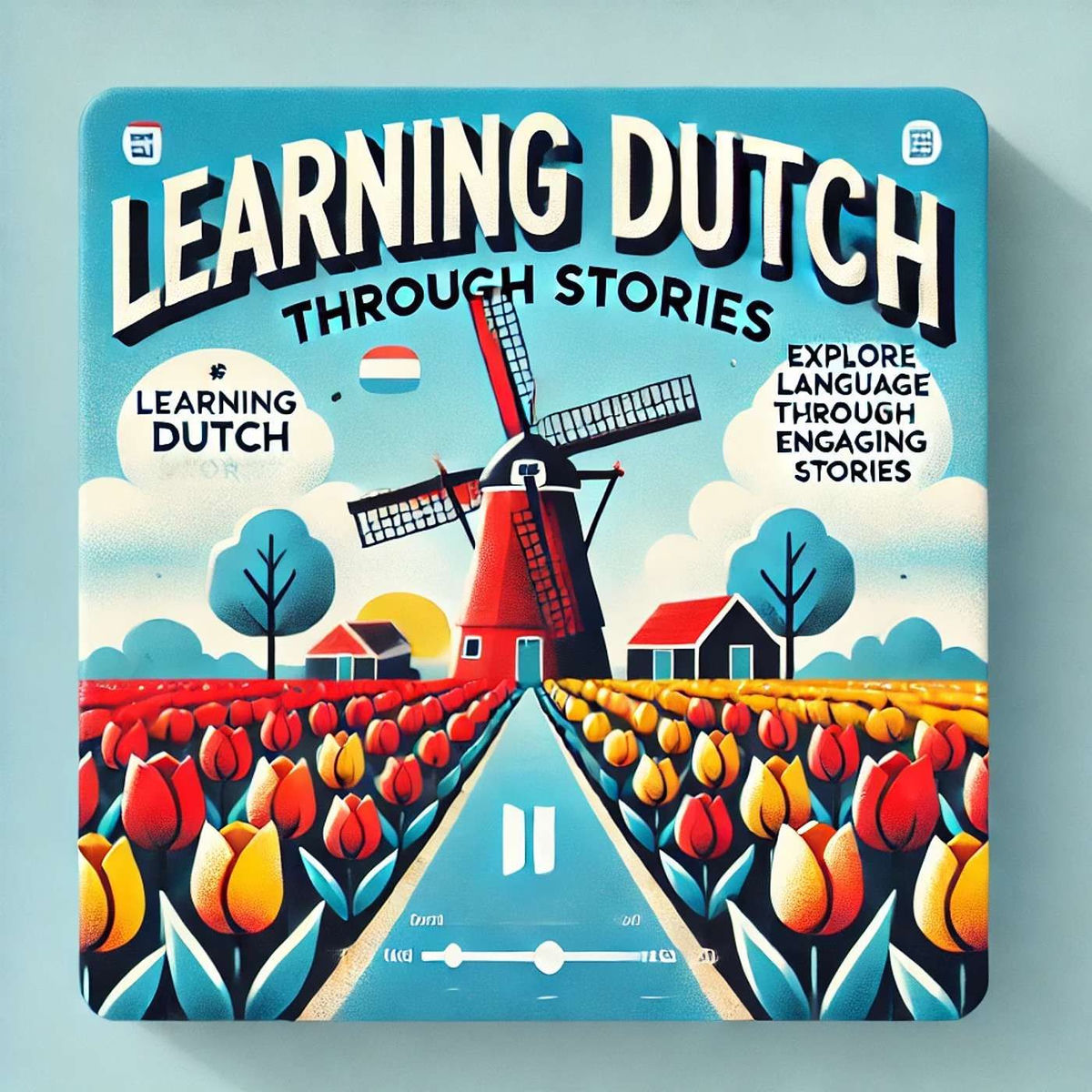 Show cover of Learning Dutch through stories - Nederlands voor Beginners – Verhalen voor A1