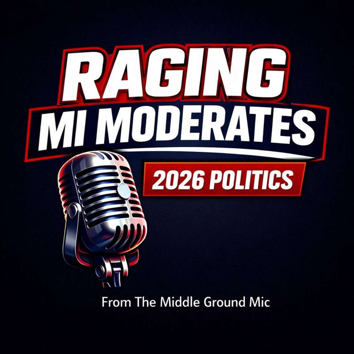 Show cover of Raging MI Moderates: 2026 Politics