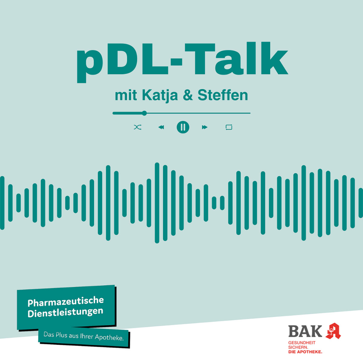 Show cover of pDL-Talk mit Katja & Steffen – Der Podcast rund um die pharmazeutischen Dienstleistungen