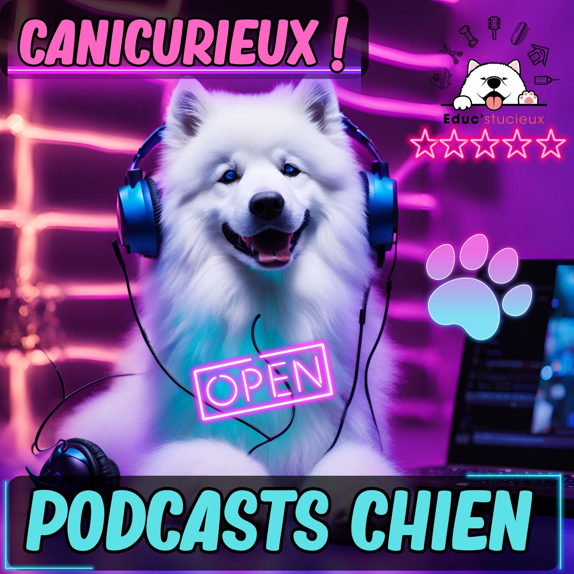 Show cover of Les chiens - Cani Curieux - By Centre Canin Éduc'stucieux