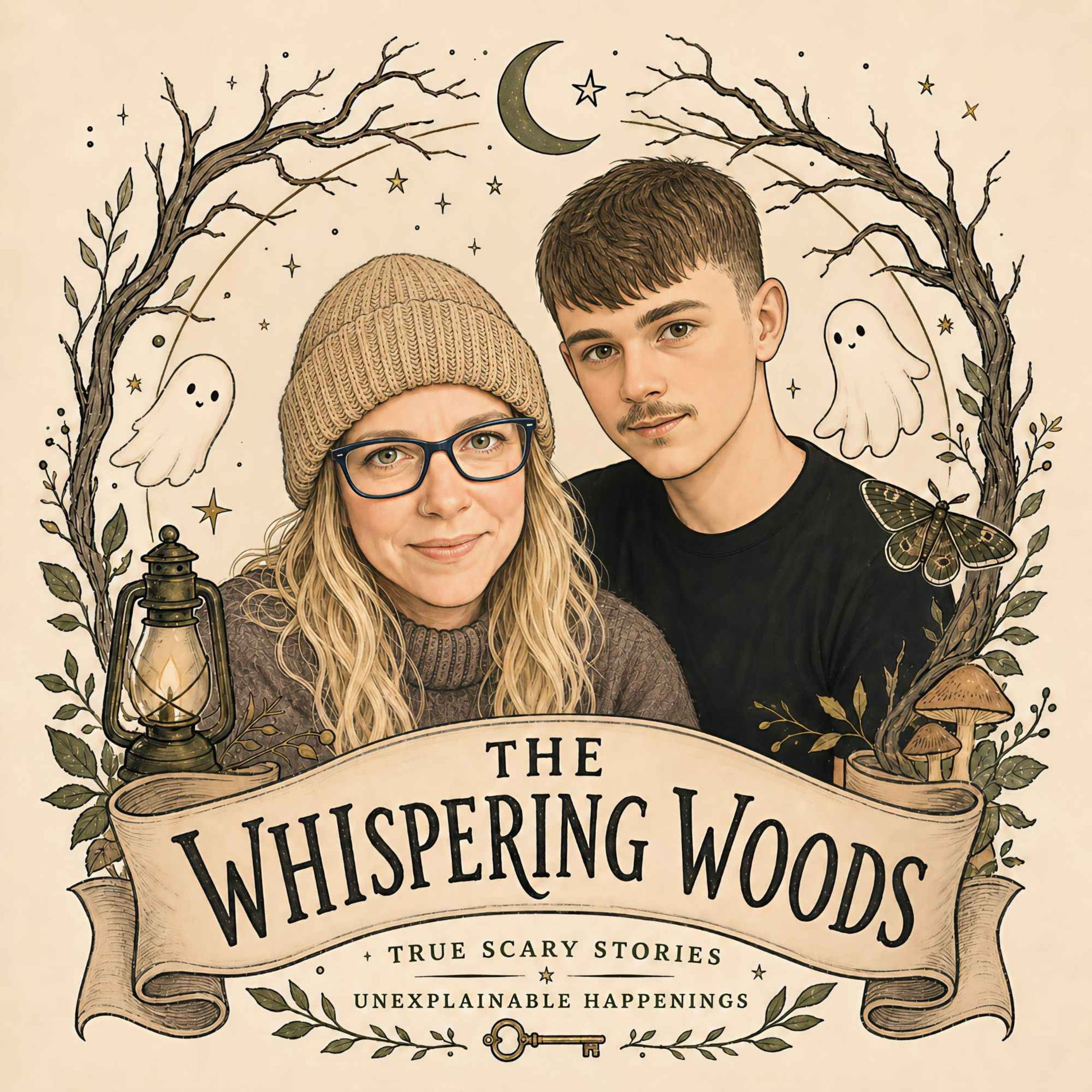 Show cover of The Whispering Woods : Real Life Ghost & Paranormal Stories