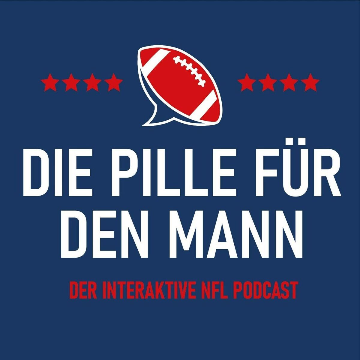 Show cover of Die Pille für den Mann - Der NFL Talk