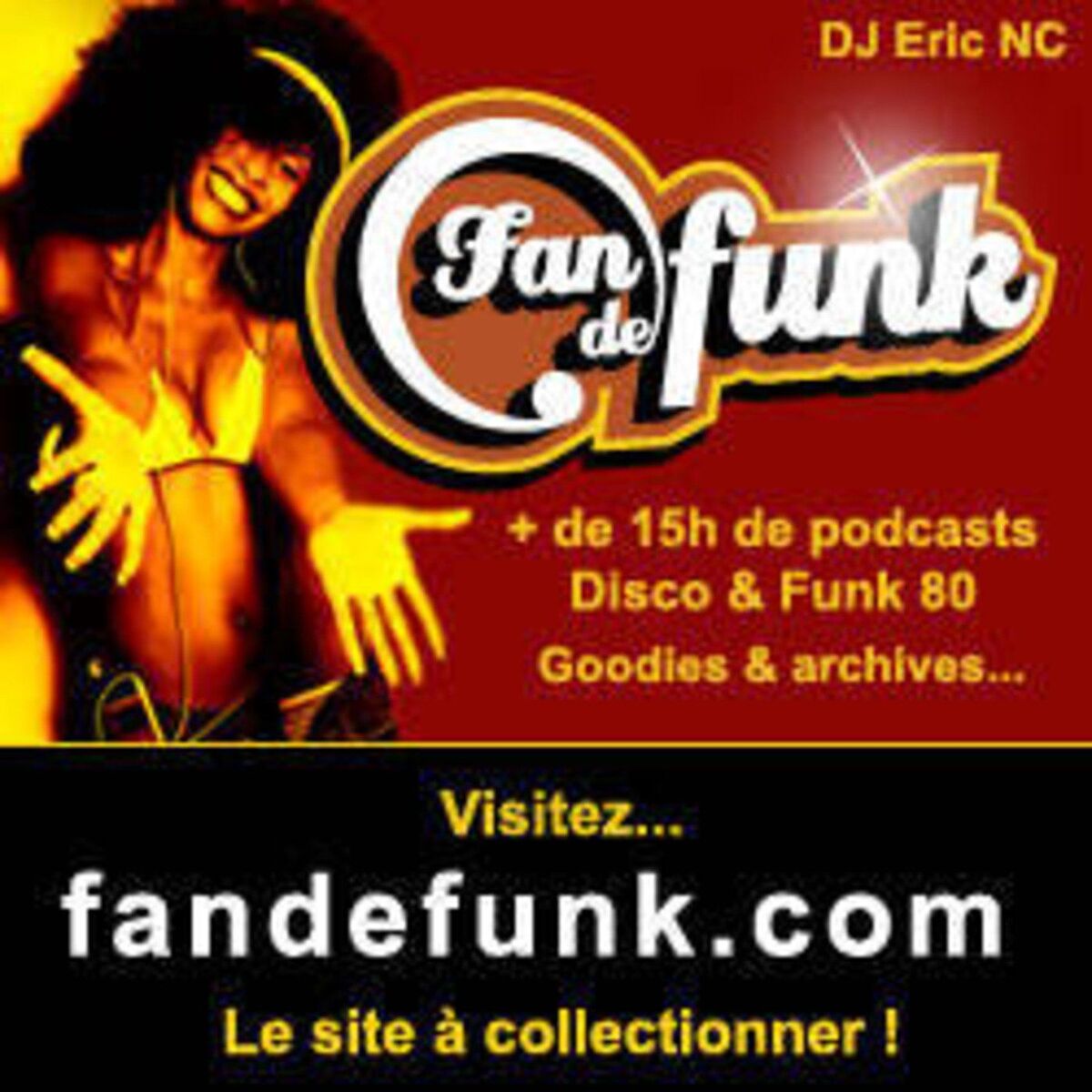 Show cover of Podcast Fan de funk & Boogie - Radio show N°1 from France