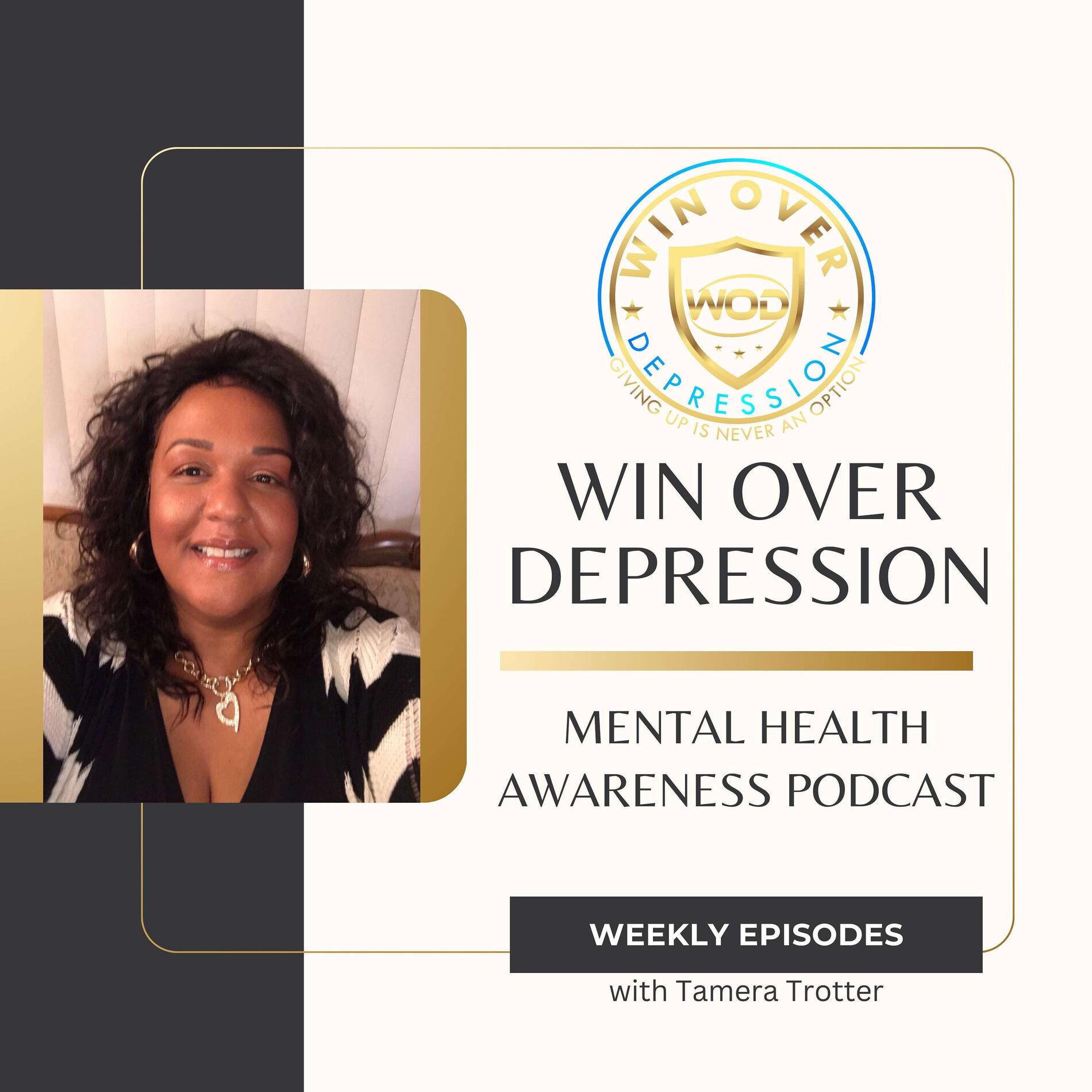 Show cover of Win Over Depression -A Podcast about how #MentalWellness #self-care #blackmentalhealth