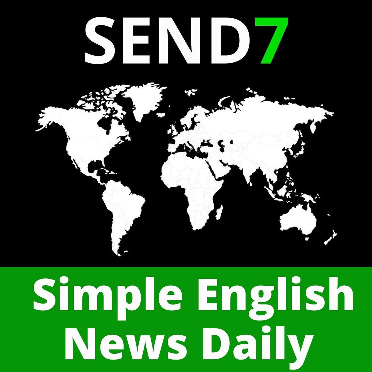 Show cover of Simple English News Daily