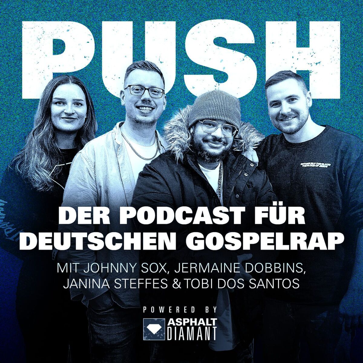 Show cover of PUSH - der Podcast für deutschen Gospelrap!