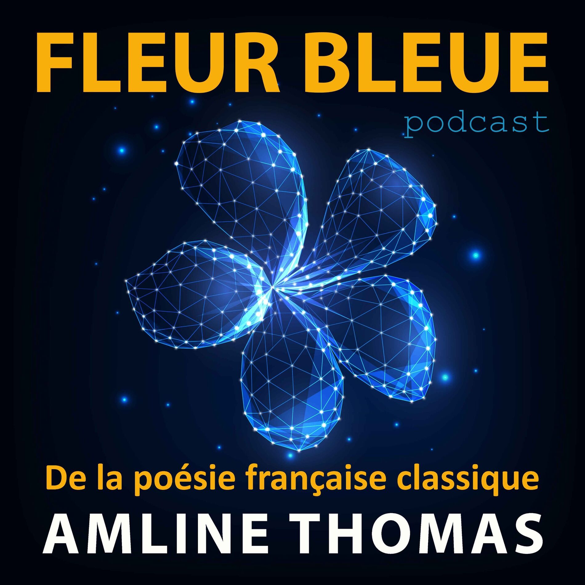 Show cover of Fleur Bleue podcast de poésie