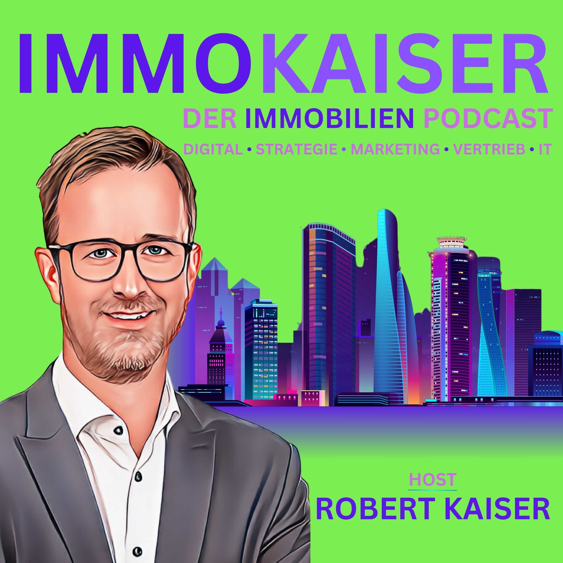 Show cover of IMMOKAISER - Podcast für Immobilienmakler