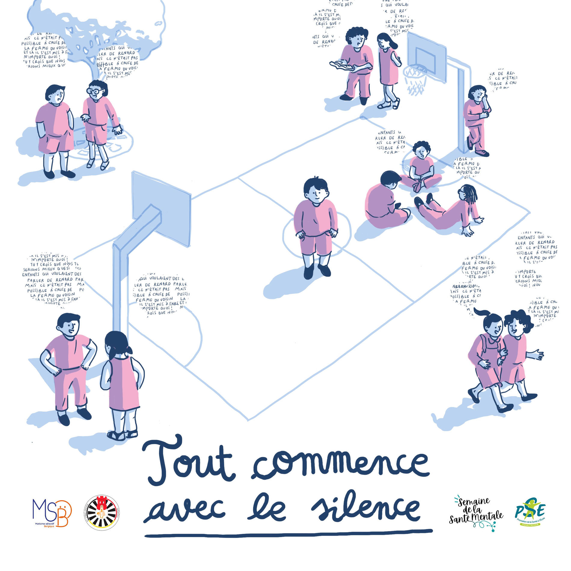 Show cover of Tout commence avec le silence