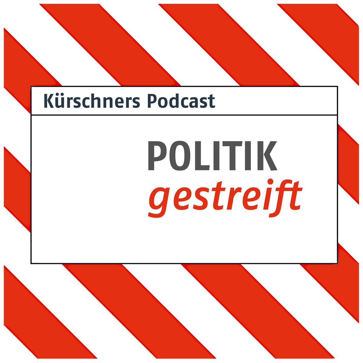 Show cover of Politik gestreift