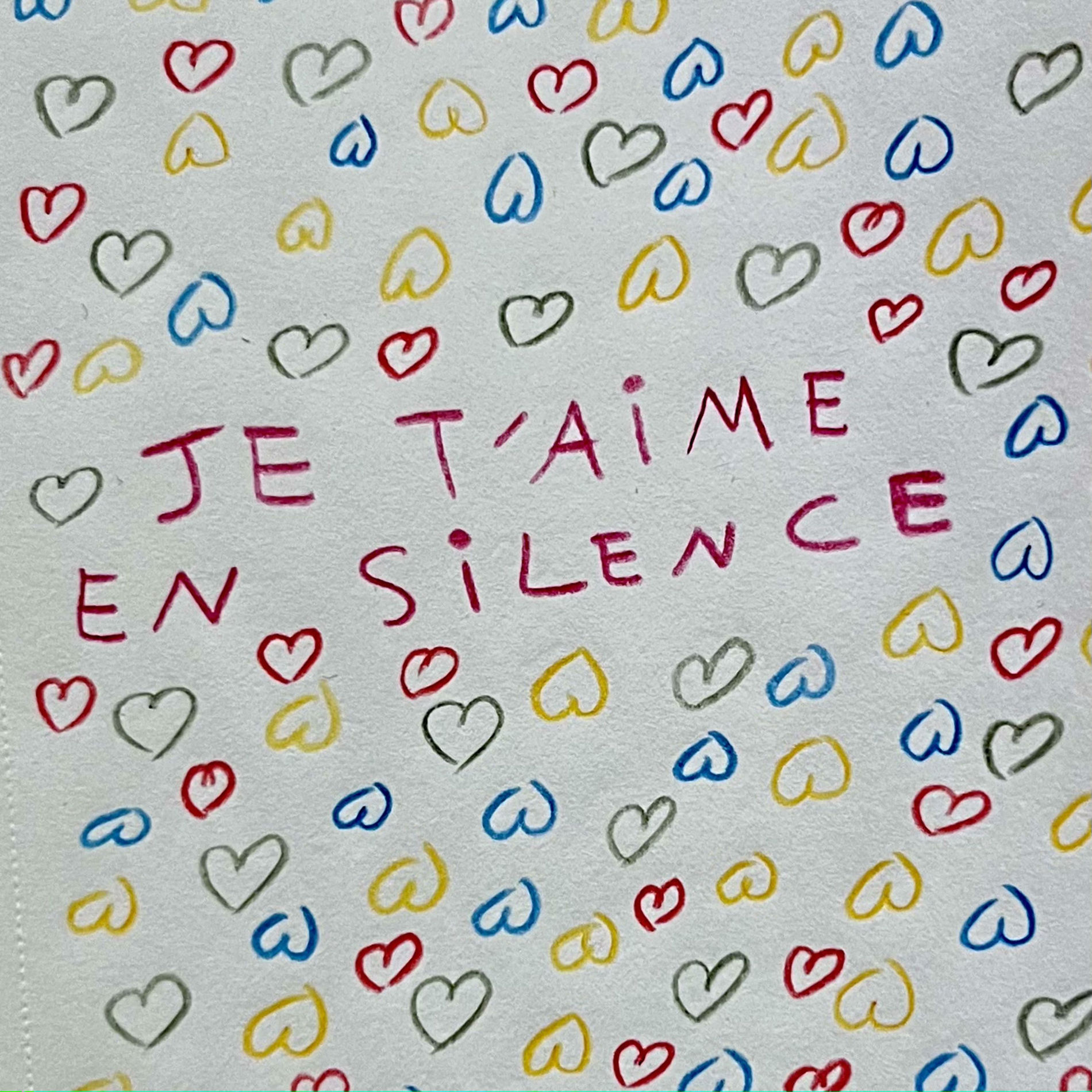 Show cover of Je t'aime en silence