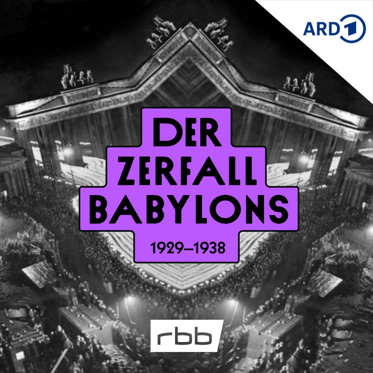 Show cover of Der Zerfall Babylons – mit Volker Kutscher durch Berlin 1929-38