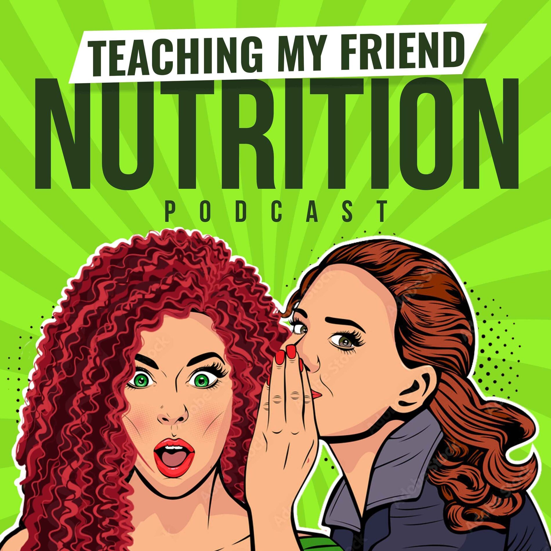 Show cover of Teaching My Friend Nutrition: Acne, Anxiety & Gut Health: A Health & Wellness Podcast For Women