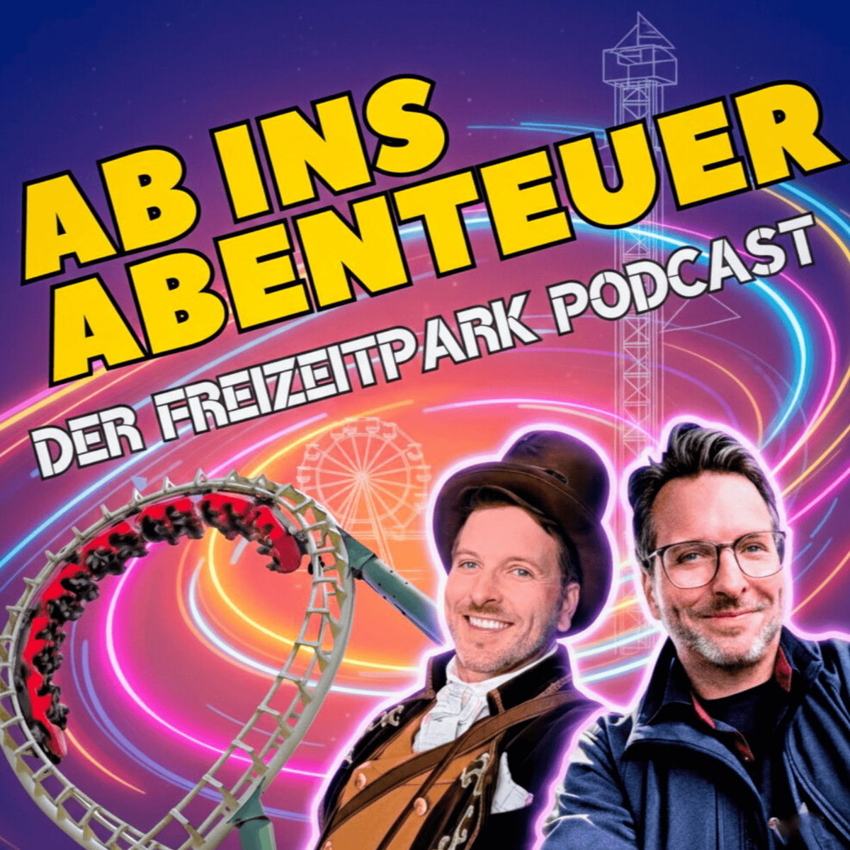 Show cover of AB INS ABENTEUER - DER Freizeitpark Podcast