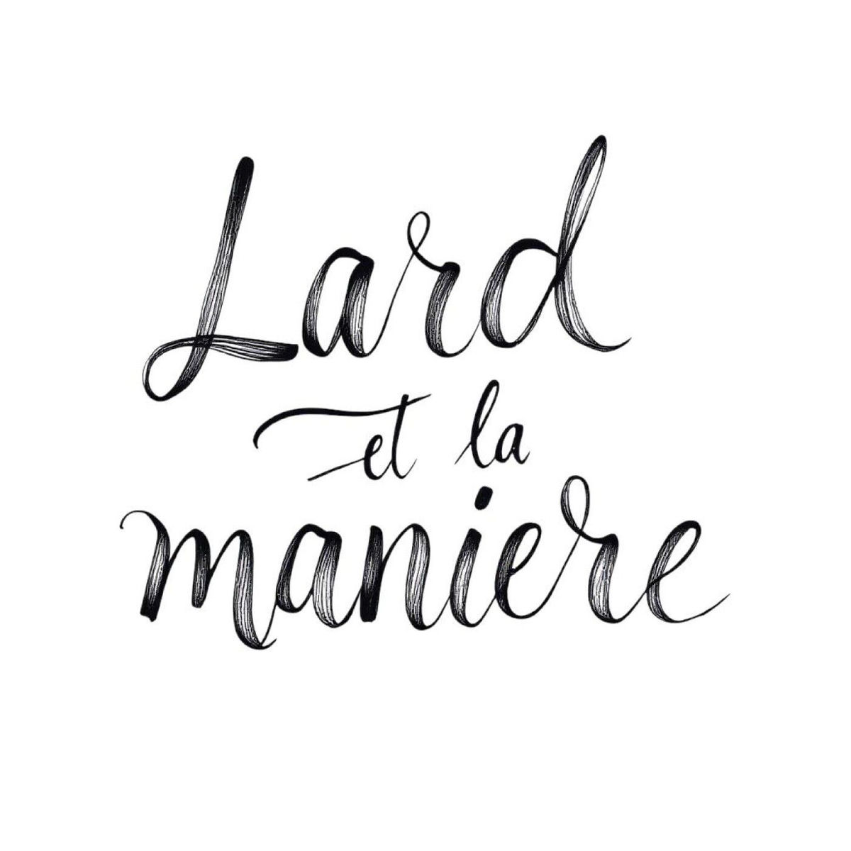 Show cover of Lard et la Manière