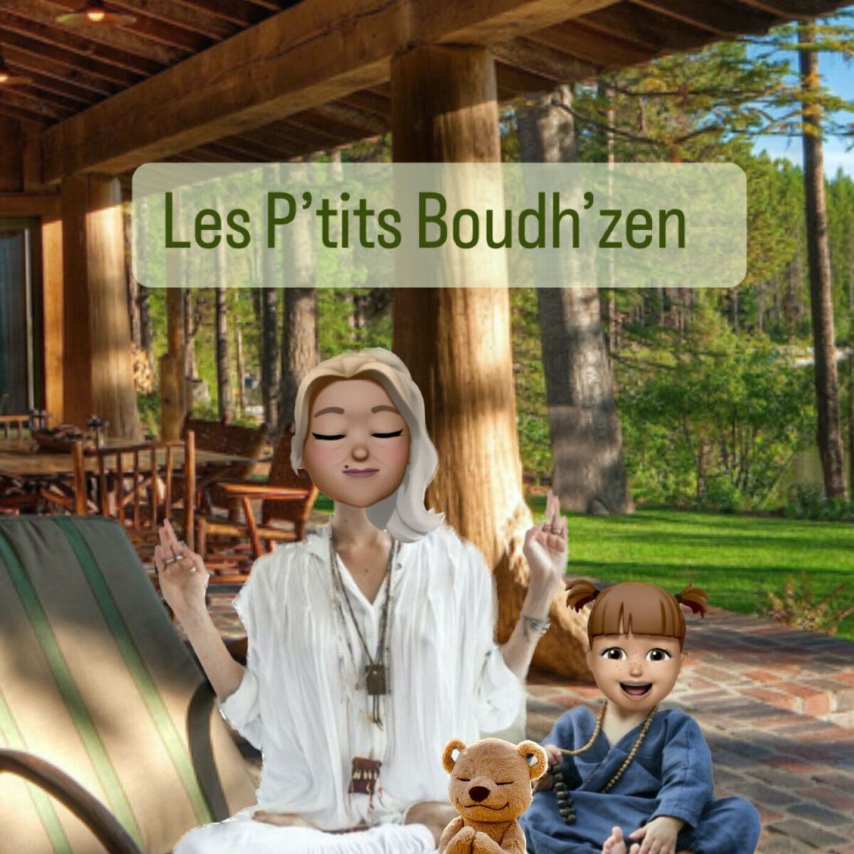 Show cover of Les Méditations de Tatie Coco et ses p'tits Boudh'zen - Pour les Parents et leurs Enfants