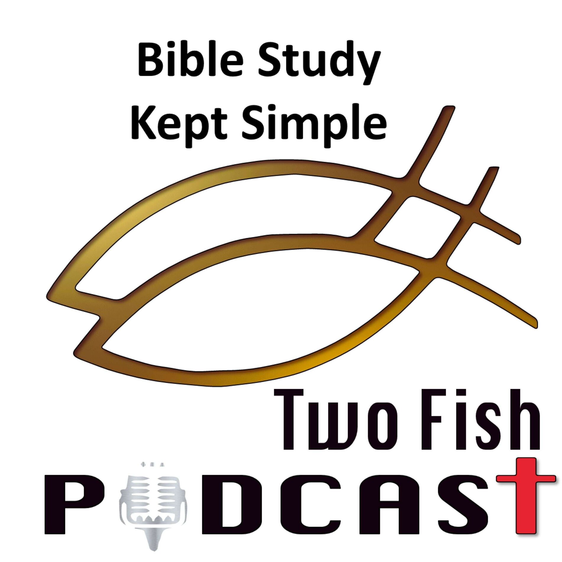 Show cover of Christian Bible Study Made Simple: Two Fish Podcast