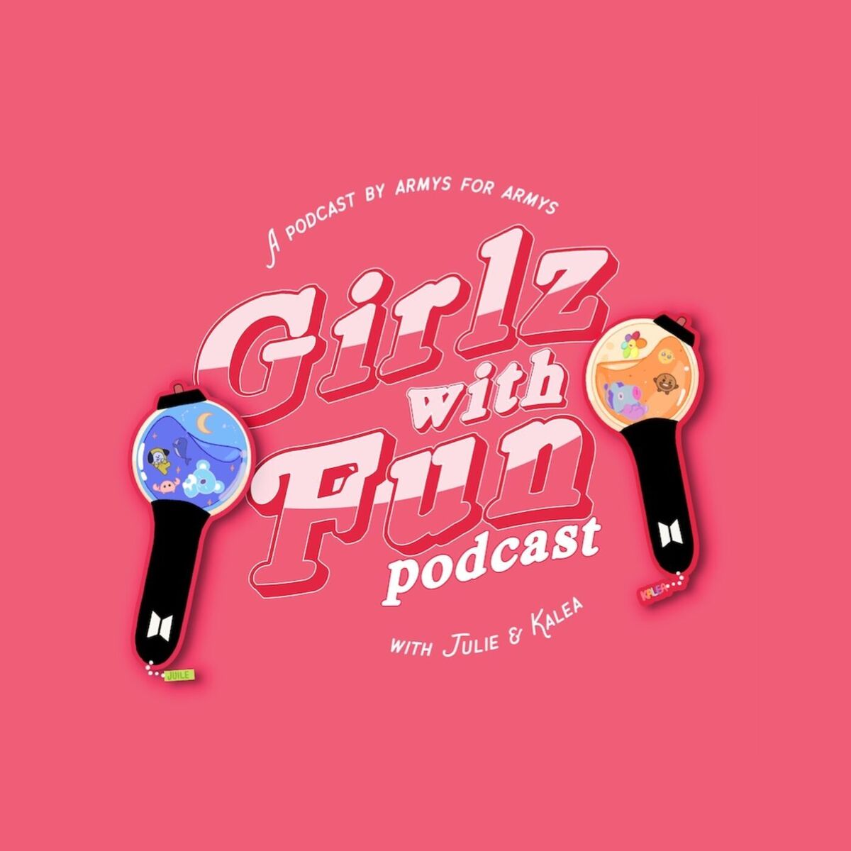 Show cover of Girlz With Fun: A BTS Podcast