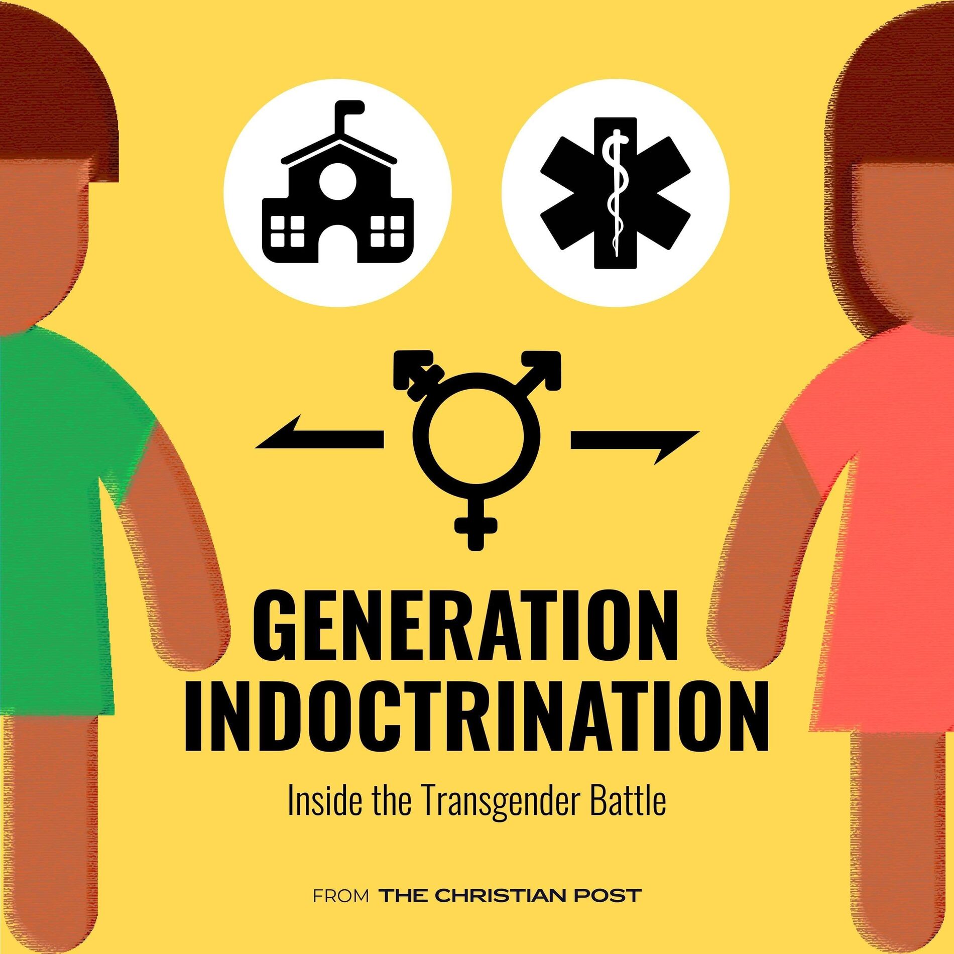 Show cover of Generation Indoctrination: Inside the Transgender Battle