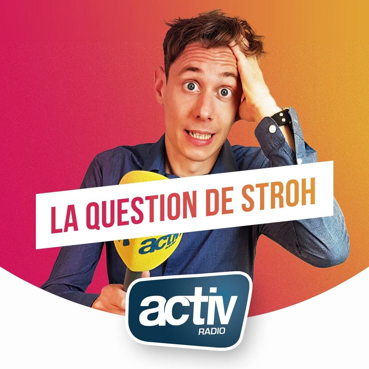 Show cover of HUMOUR : La Question de Stroh, le micro-trottoir d'ACTIV !