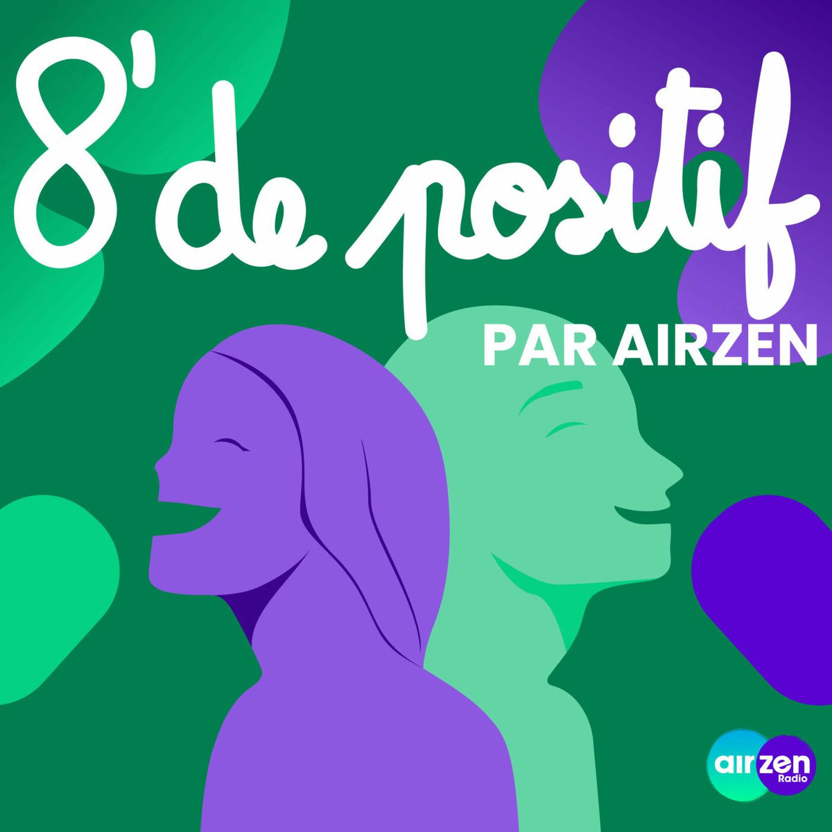 Show cover of 8 minutes de positif
