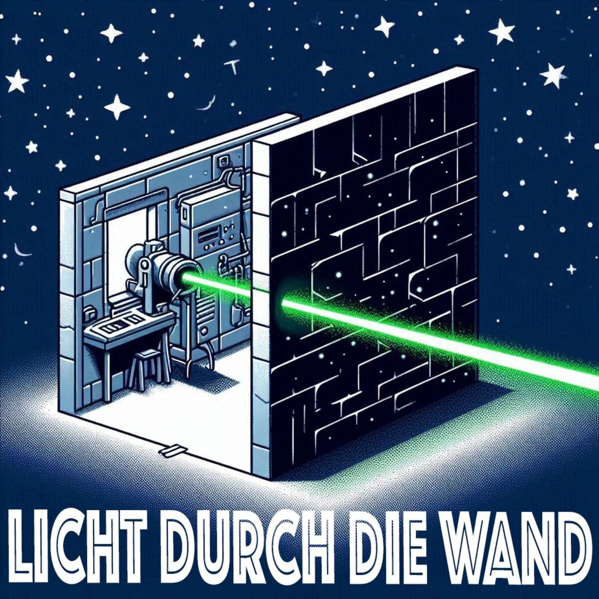 Show cover of Licht durch die Wand: Von Dunkler Materie und hellen Köpfen