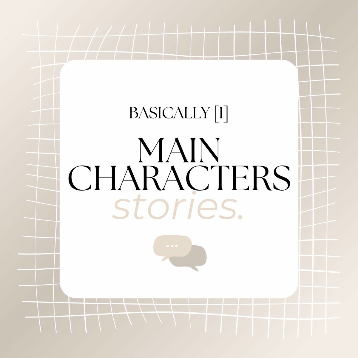 Show cover of Main Characters Stories
