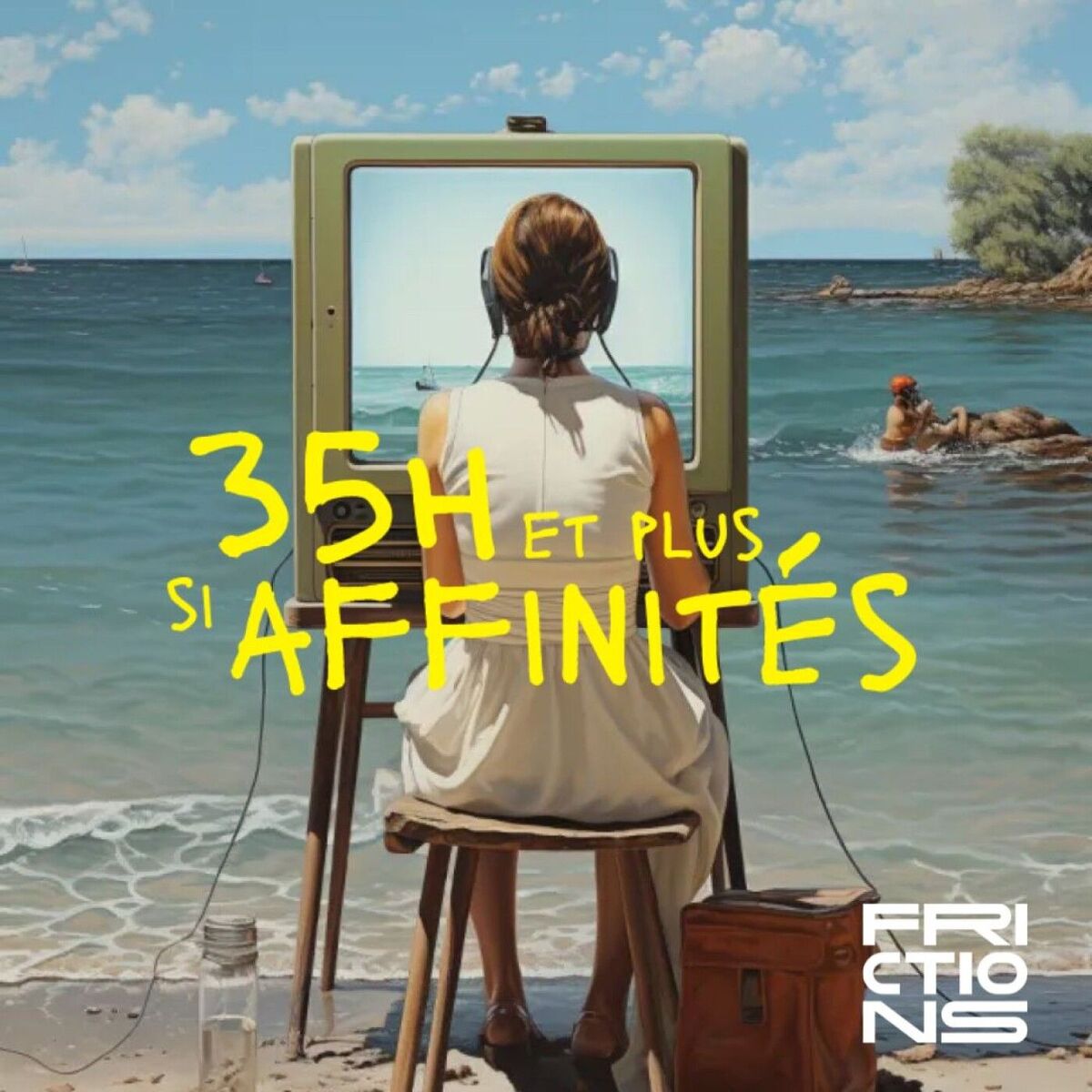 Show cover of 35H et plus si affinités, un podcast Frictions
